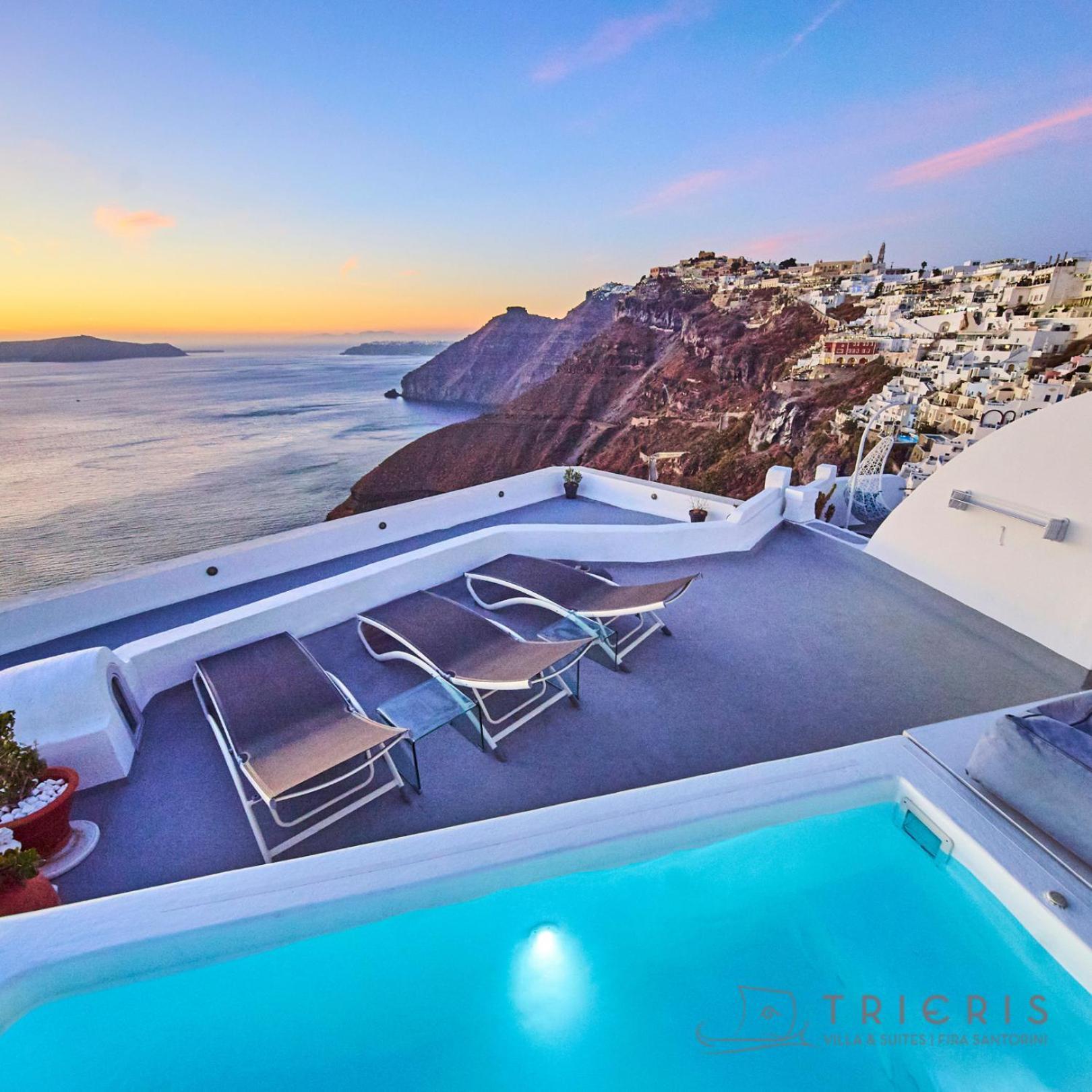 Trieris Villa & Suites Fira (Santorini) Exterior foto
